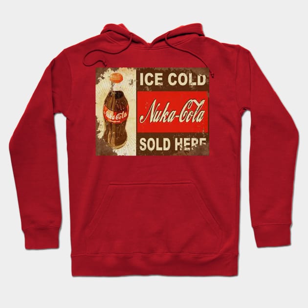 nuka cola here Hoodie by CosmeticMechanic